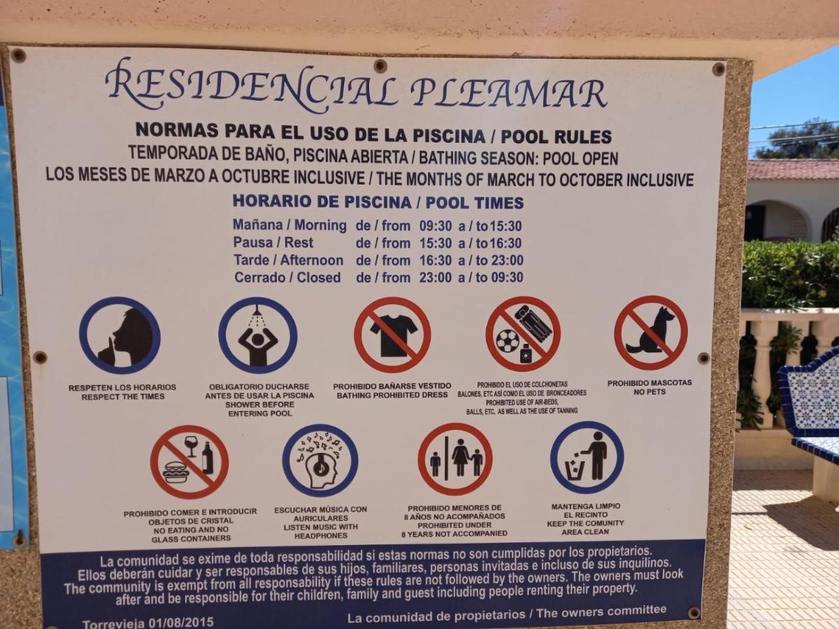 Appartamento Pleamar Punta Prima Torrevieja Esterno foto
